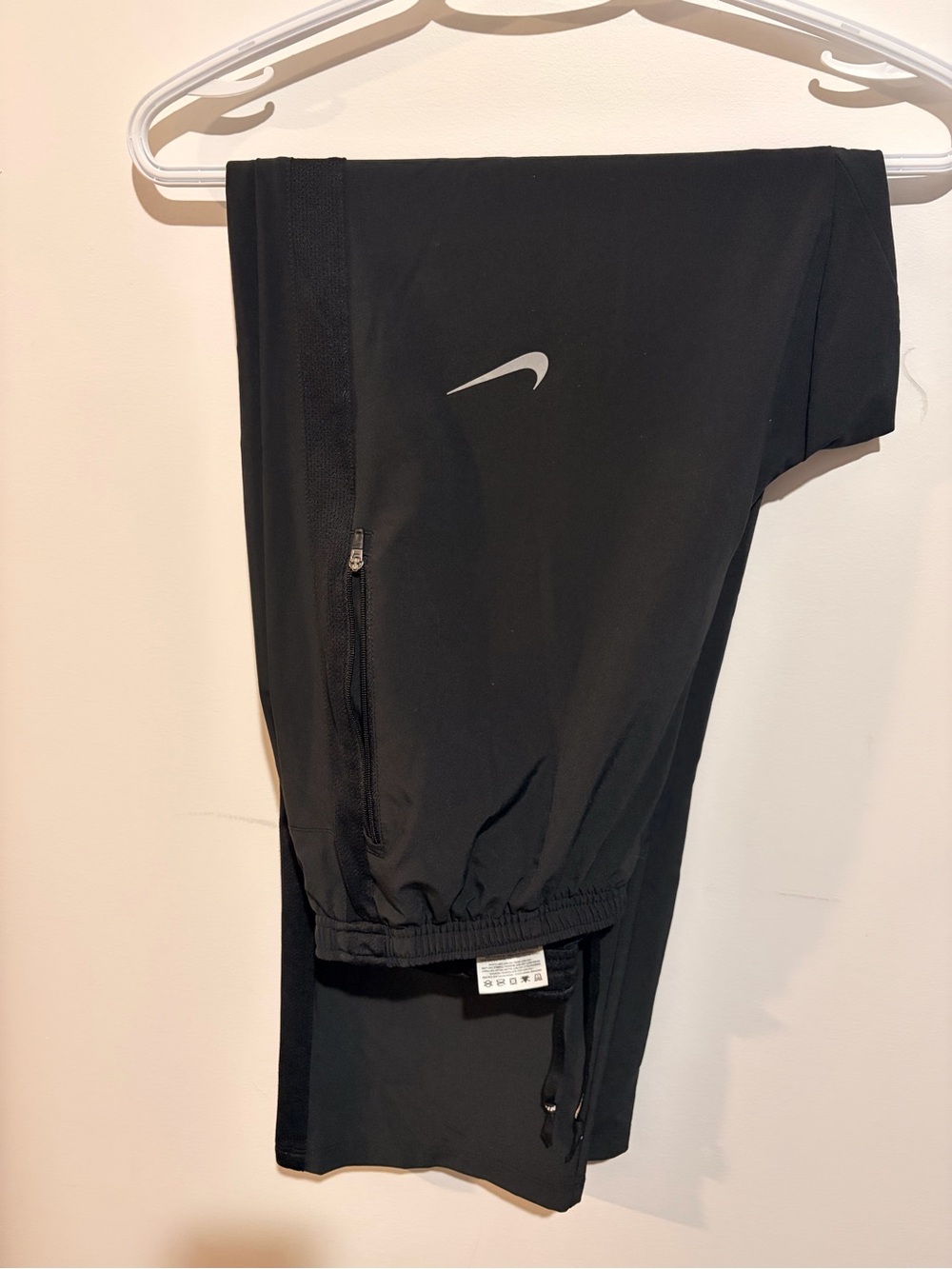 Nike man Black Athletic Track Pants